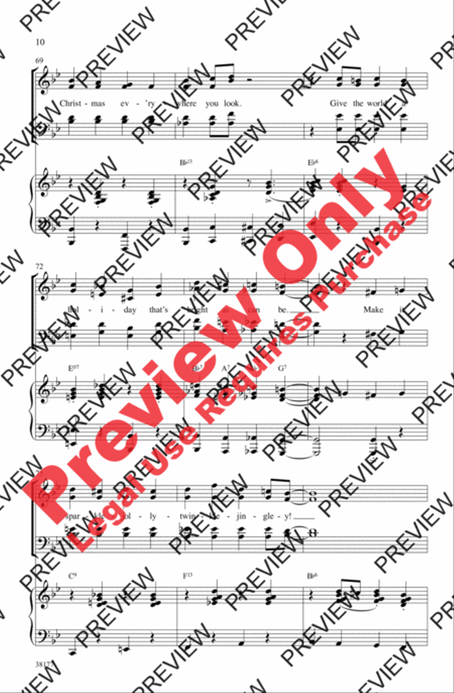 Sparklejollytwinklejingley 4-Part scores gallery preview page 10
