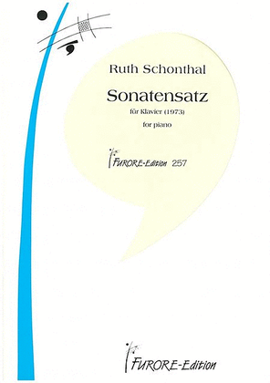 Book cover for Sonatensatz