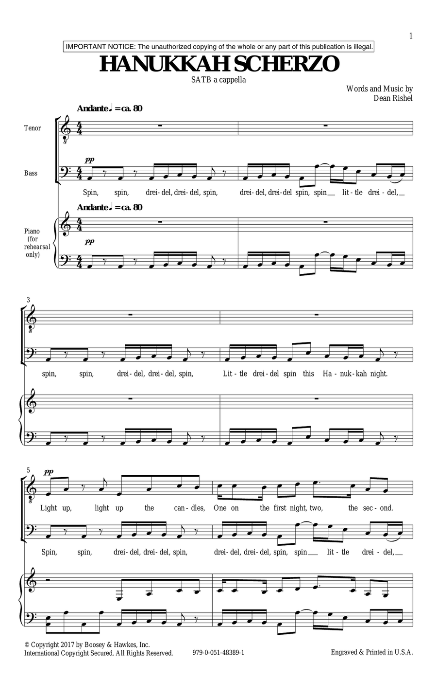 Hanukkah Scherzo