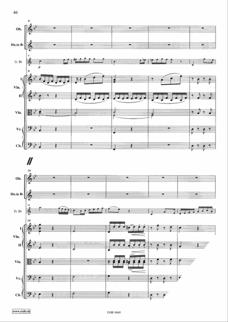 Grand Concerto in F Major Orchestra scores gallery preview page 13