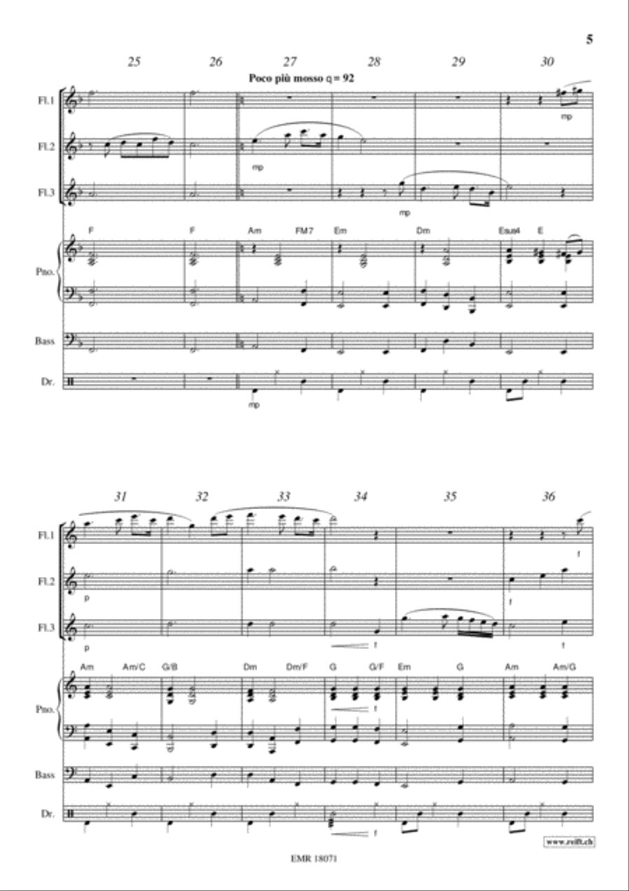 The Last Rose Of Summer Flute scores gallery preview page 5