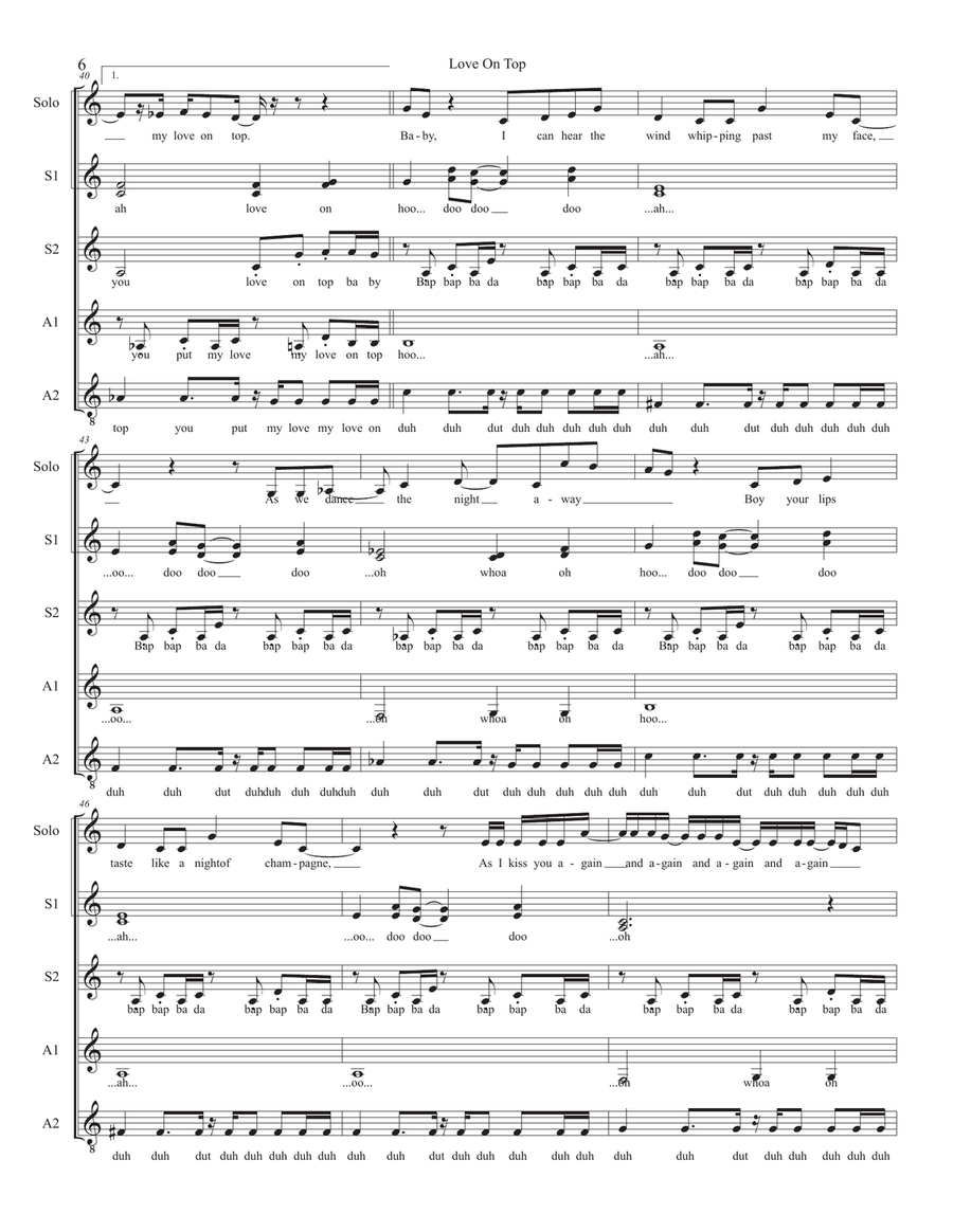 Love On Top SSAA scores gallery preview page 6