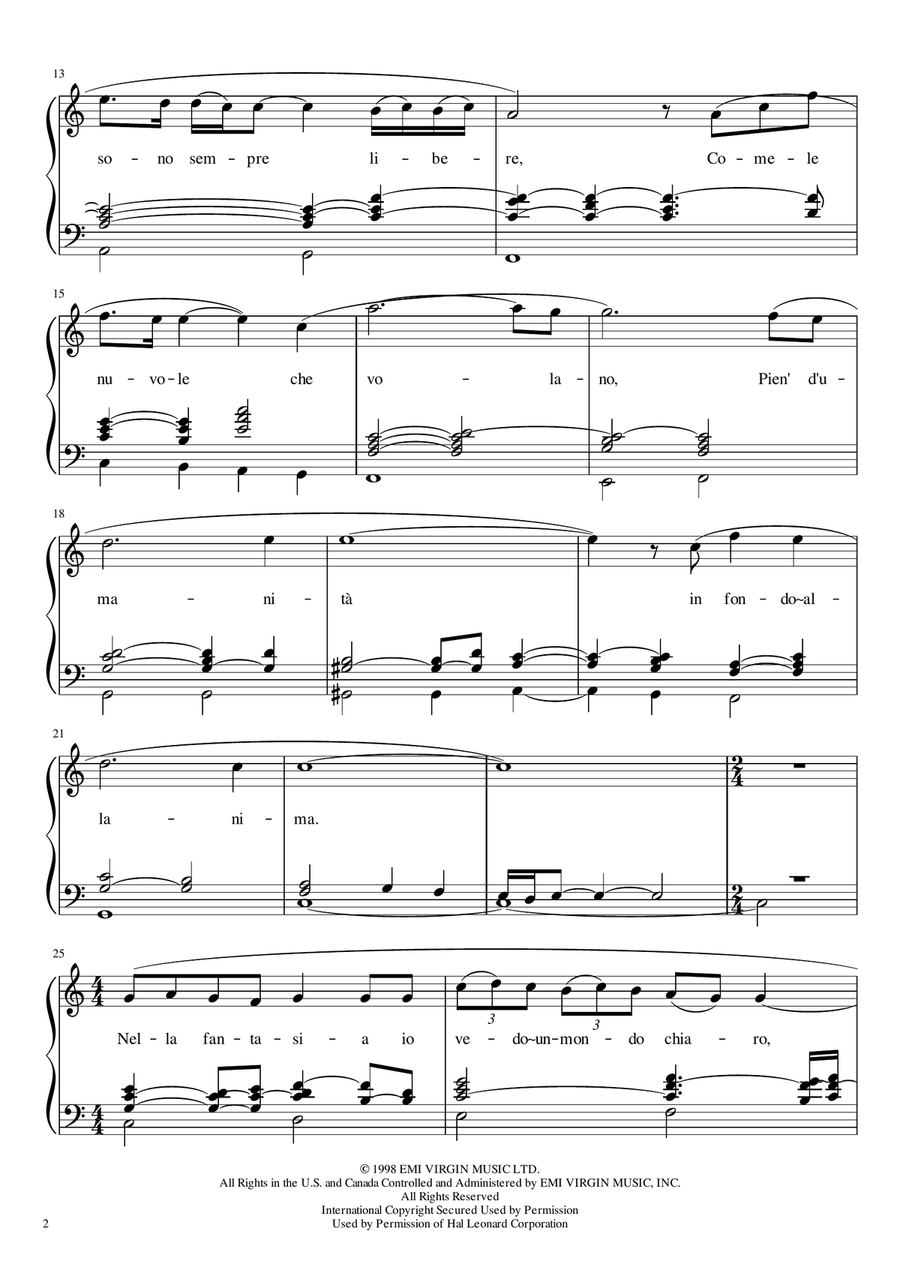 Nella Fantasia Organ Solo scores gallery preview page 6