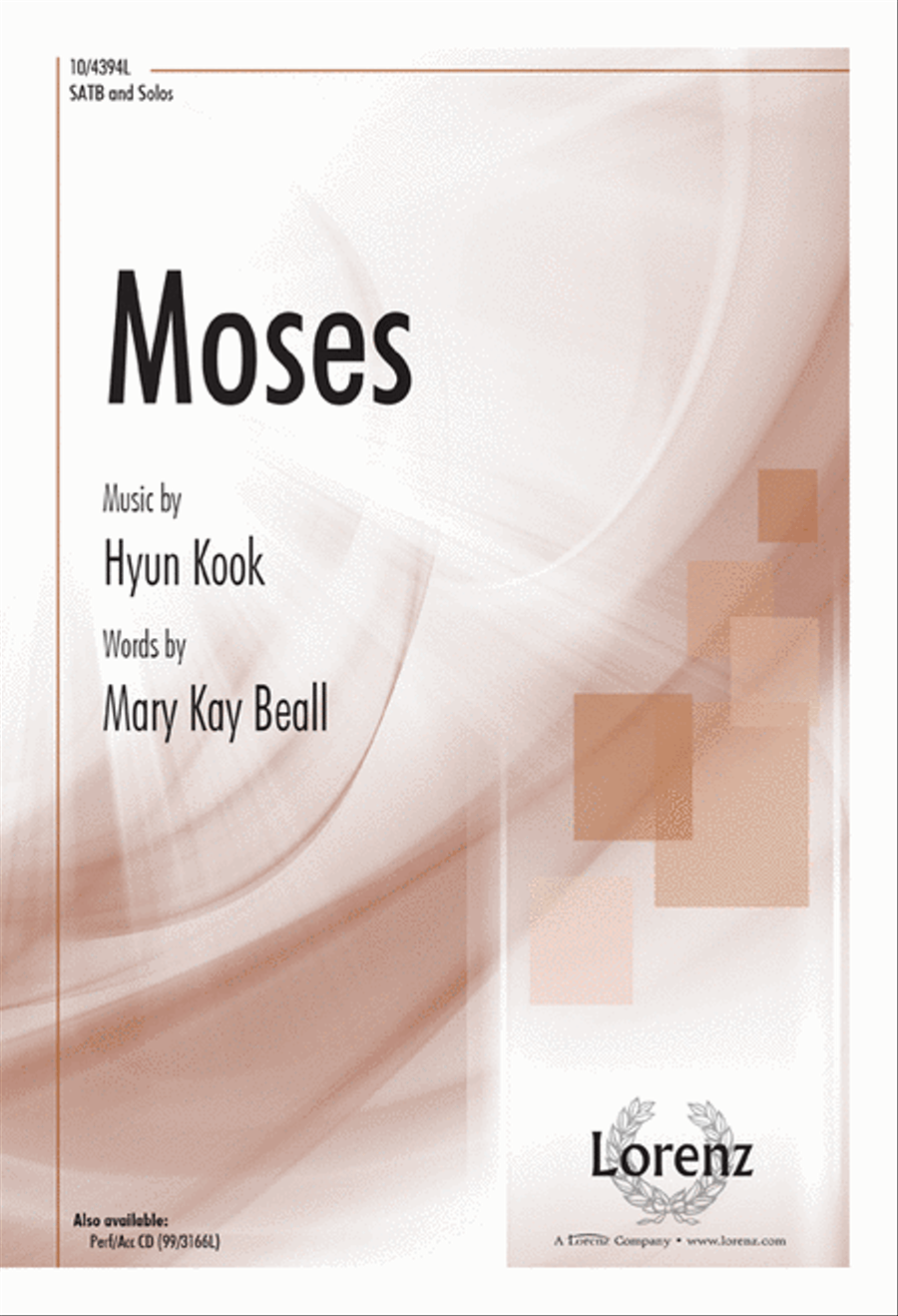 Moses 4-Part scores gallery preview page 1