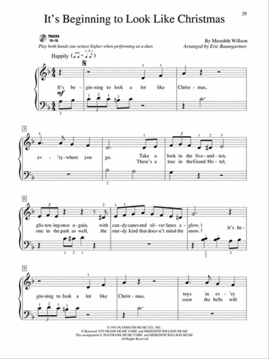 Teaching Little Fingers to Play More Christmas Classics Piano Method scores gallery preview page 5