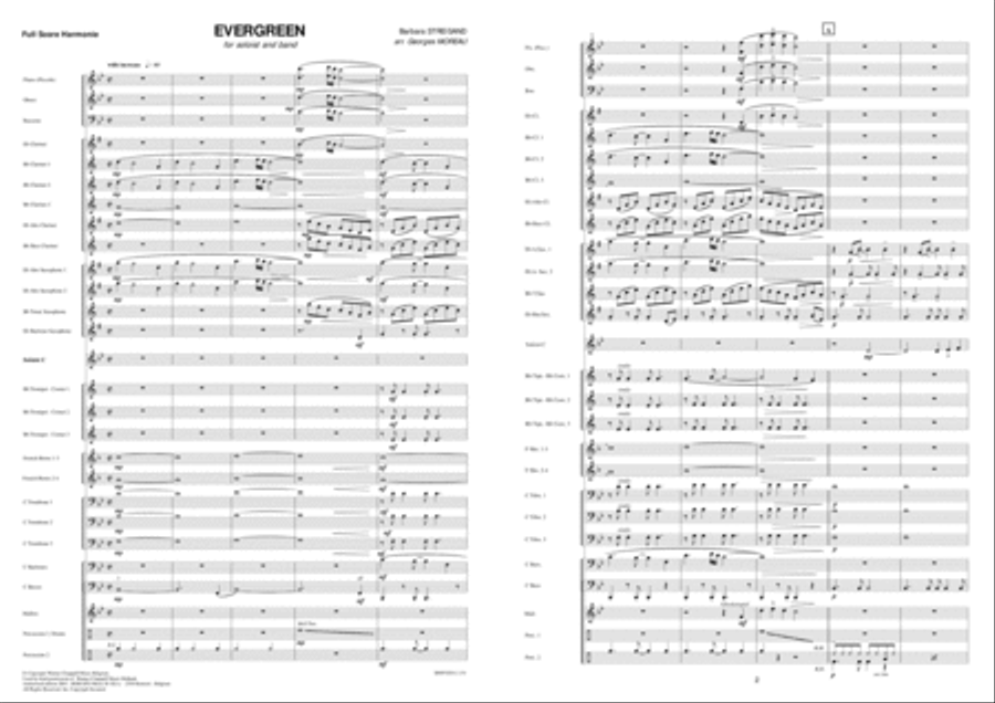 Evergreen Brass Band scores gallery preview page 2