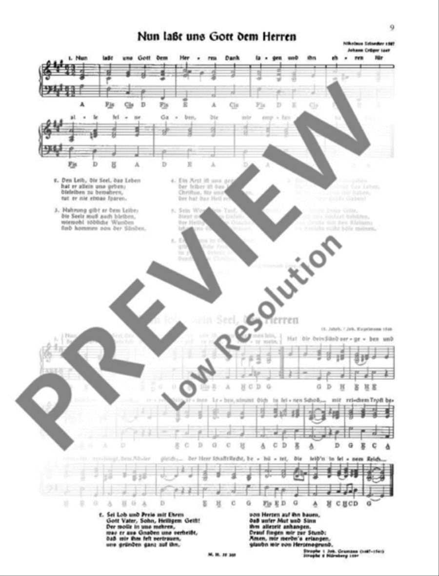 The great choral book for accordian Choir scores gallery preview page 10