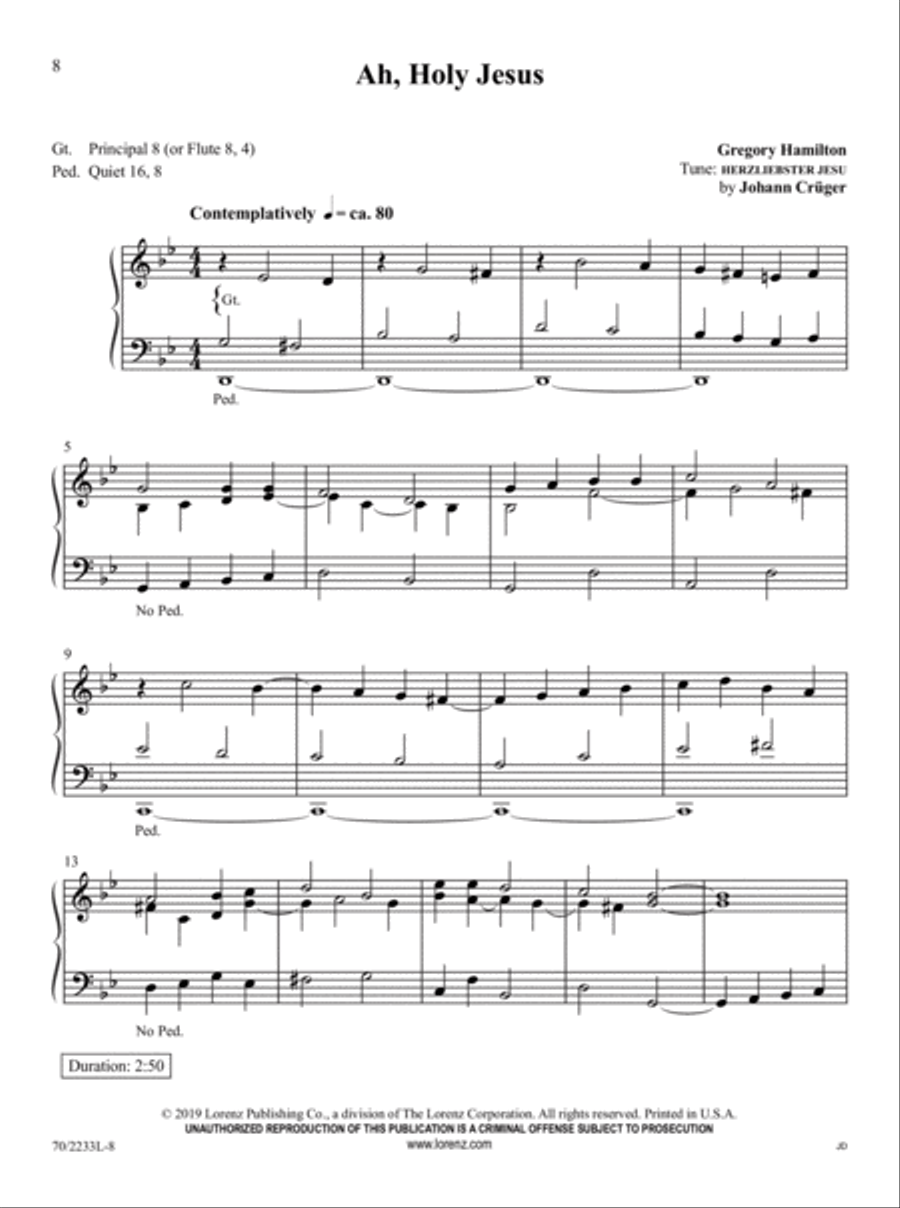 Easy Organ Library, Vol 67 Organ Solo scores gallery preview page 5