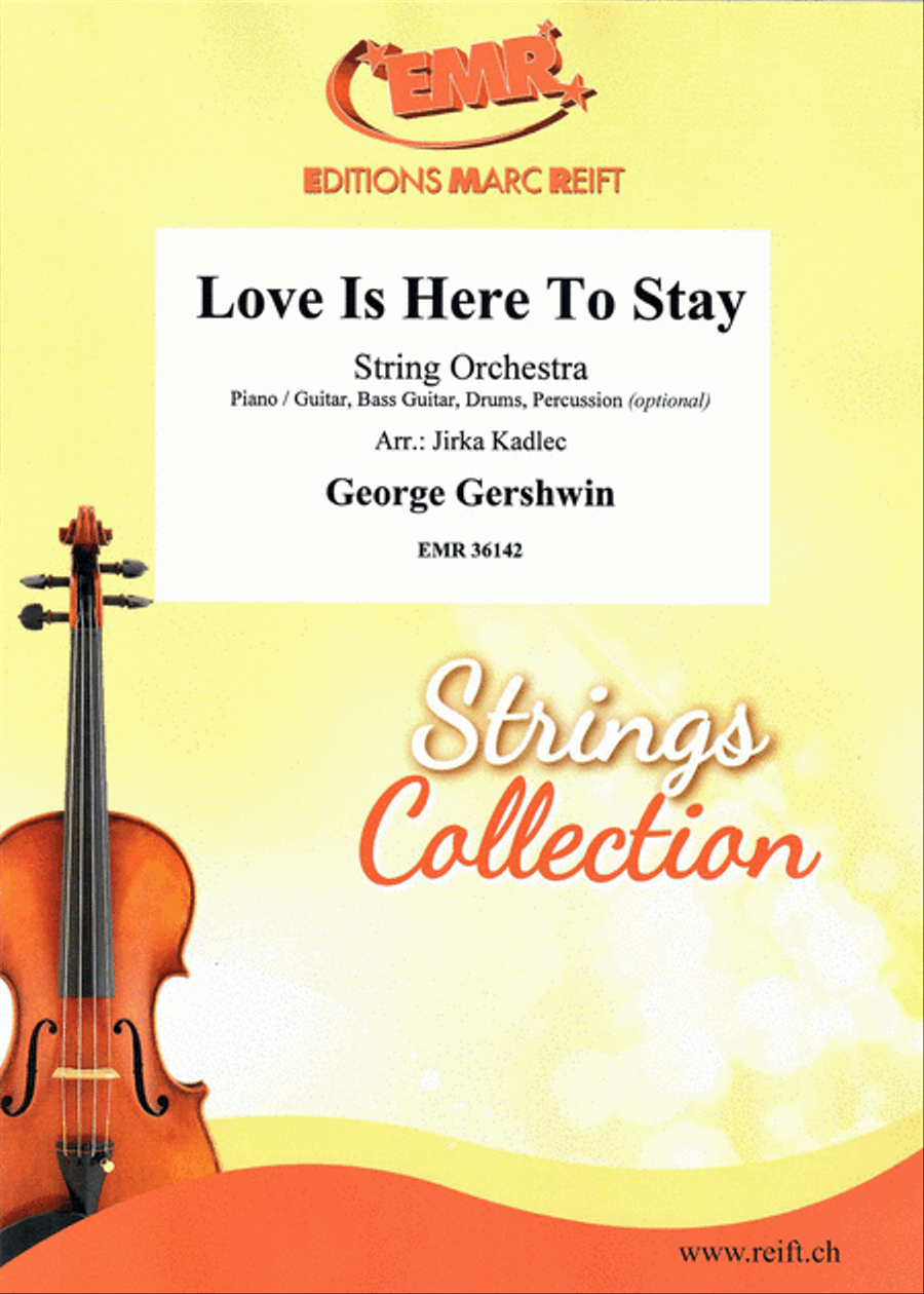 Love Is Here To Stay String Orchestra scores gallery preview page 1
