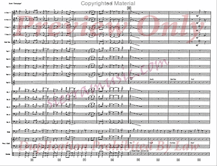 Decoupage Jazz Ensemble scores gallery preview page 13