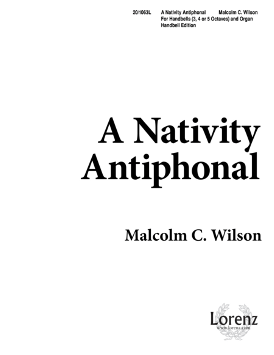 A Nativity Antiphonal 5-Octaves scores gallery preview page 1
