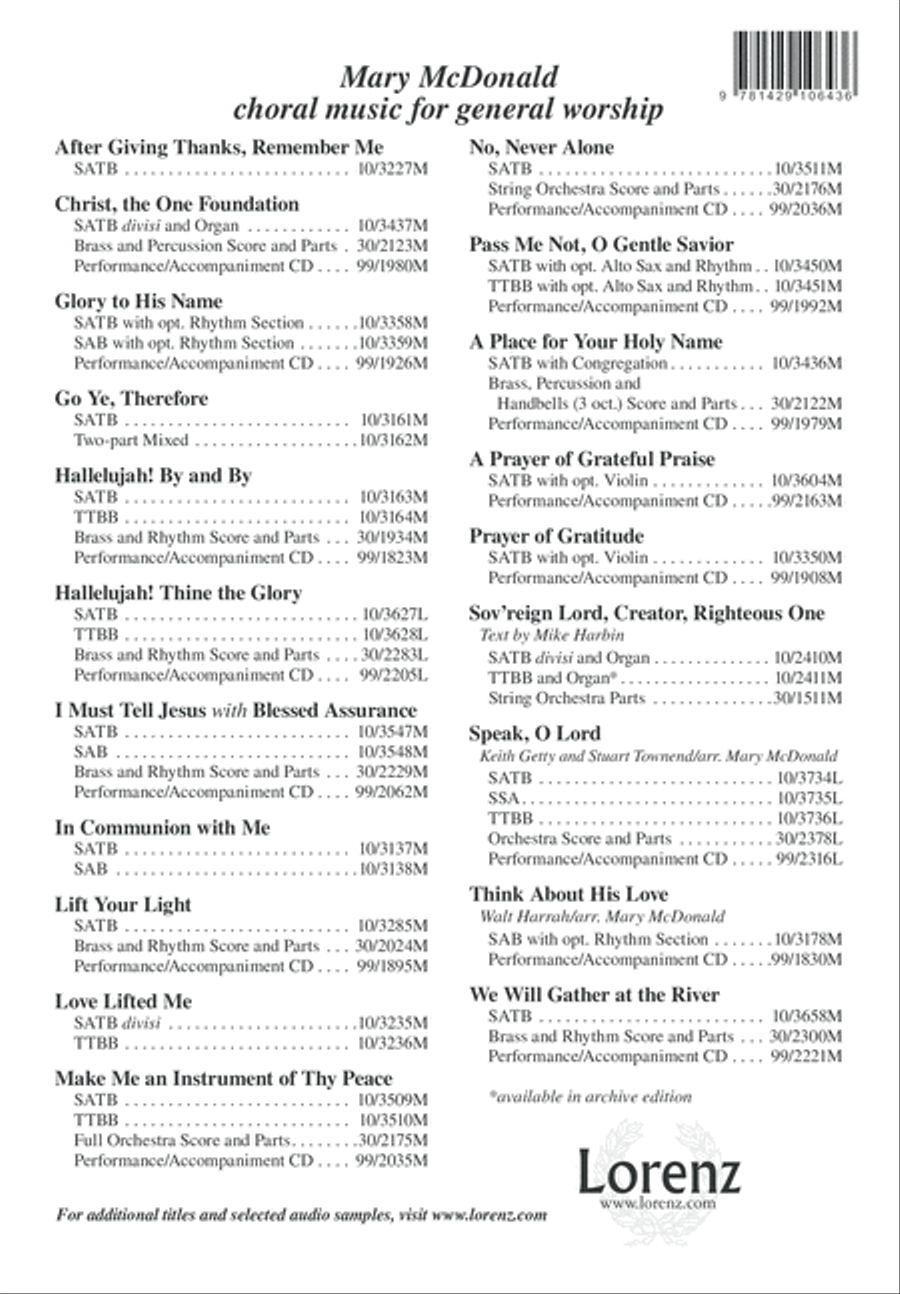I Will Joyfully Sing 3-Part scores gallery preview page 13