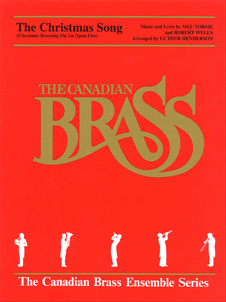 The Christmas Song Brass Quintet scores gallery preview page 1