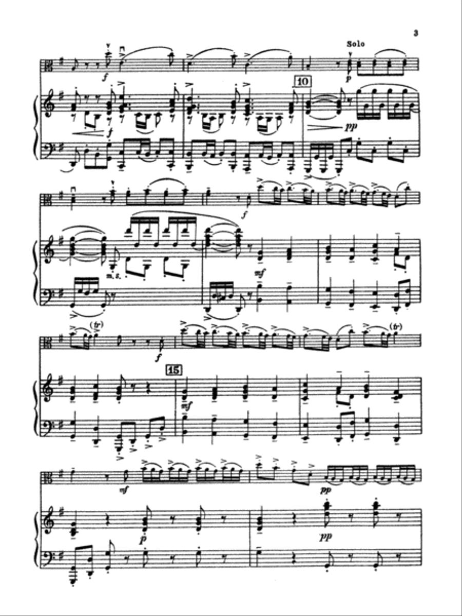 Concerto for Viola d'Amore Small Ensemble scores gallery preview page 4