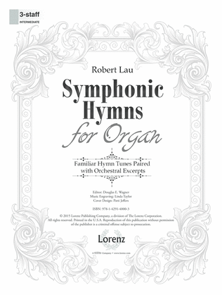 Book cover for Symphonic Hymns for Organ (Digital Download)