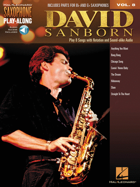 David Sanborn (Saxophone Play-Along Volume 8)