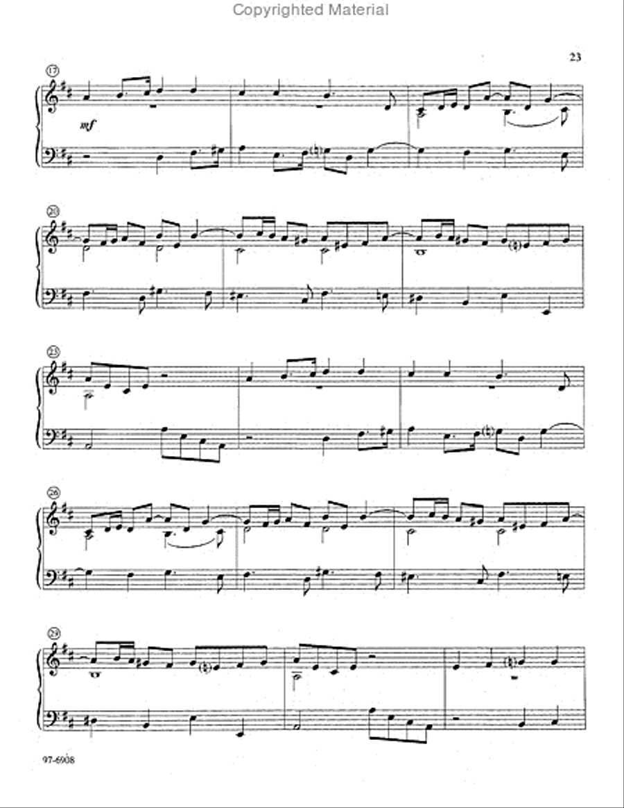 Chorale Preludes and Postludes for Manuals, Vol. 2 Organ scores gallery preview page 20