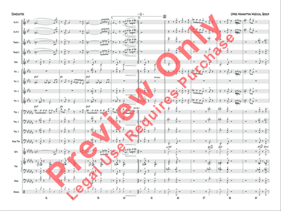 Upper Manhattan Medical Group Jazz Ensemble scores gallery preview page 12