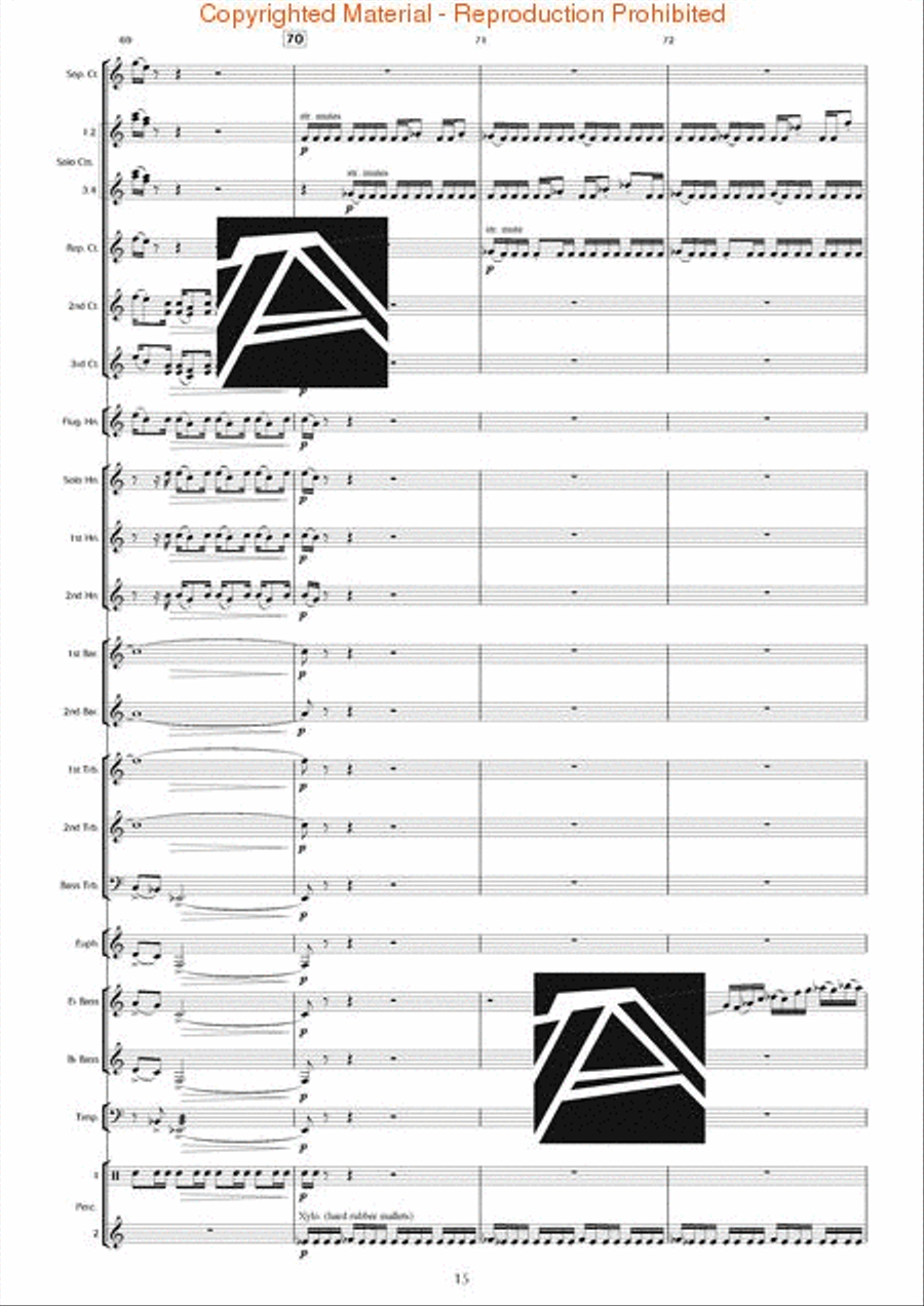 Surround Sound Brass Band scores gallery preview page 16