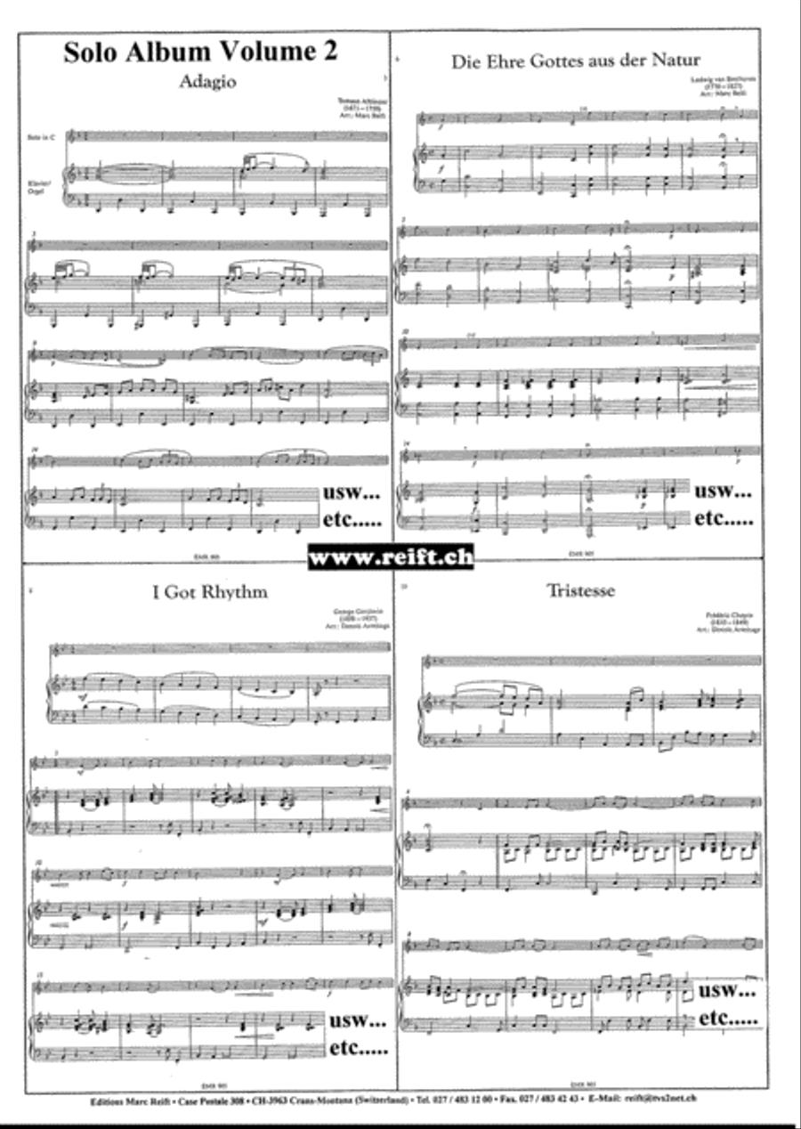 Solo Album (Vol. 1-10 + 2 CDs) by Dennis Armitage Bassoon Solo - Sheet Music page 16