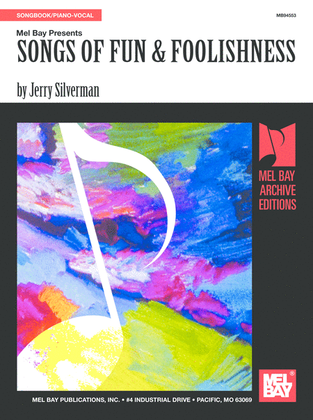 Book cover for Songs of Fun & Foolishness