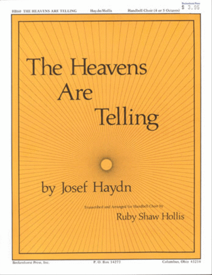 The Heavens Are Telling The Heavens Are Telling Handbell Choir scores gallery preview page 1