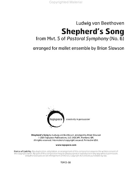 Shepherd's Song image number null