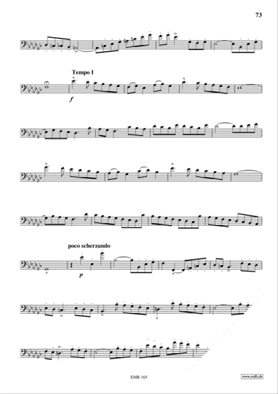 70 Studies Euphonium scores gallery preview page 23