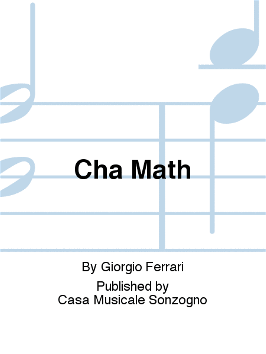 Cha Math Harp scores gallery preview page 1