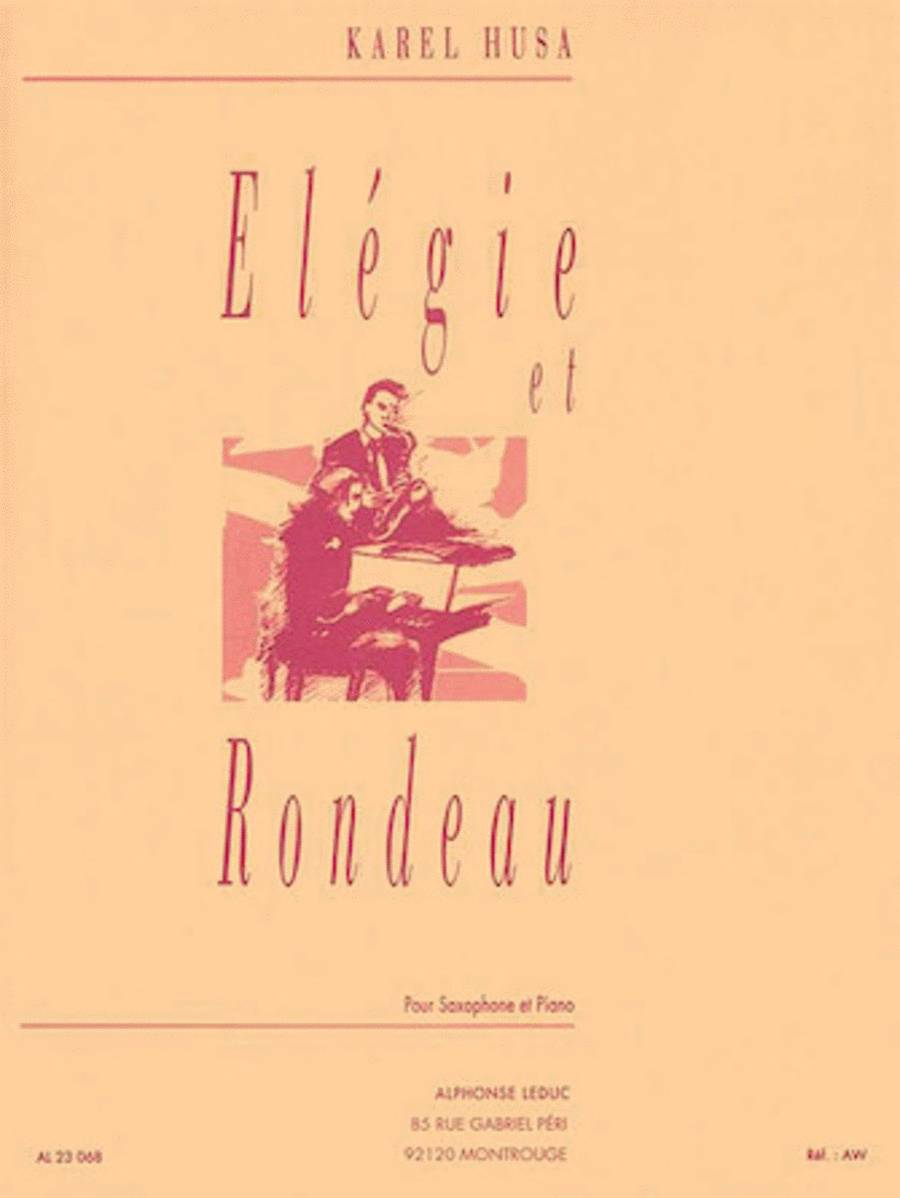 Elegy And Rondeau Collection / Songbook scores gallery preview page 1