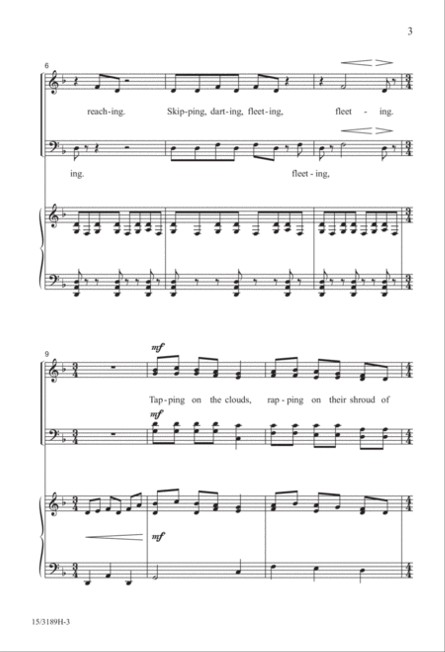 Lightning! 4-Part scores gallery preview page 3