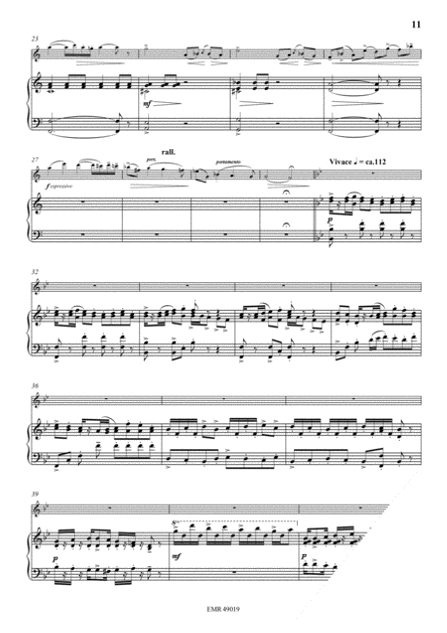 Concertino Flute Solo scores gallery preview page 7