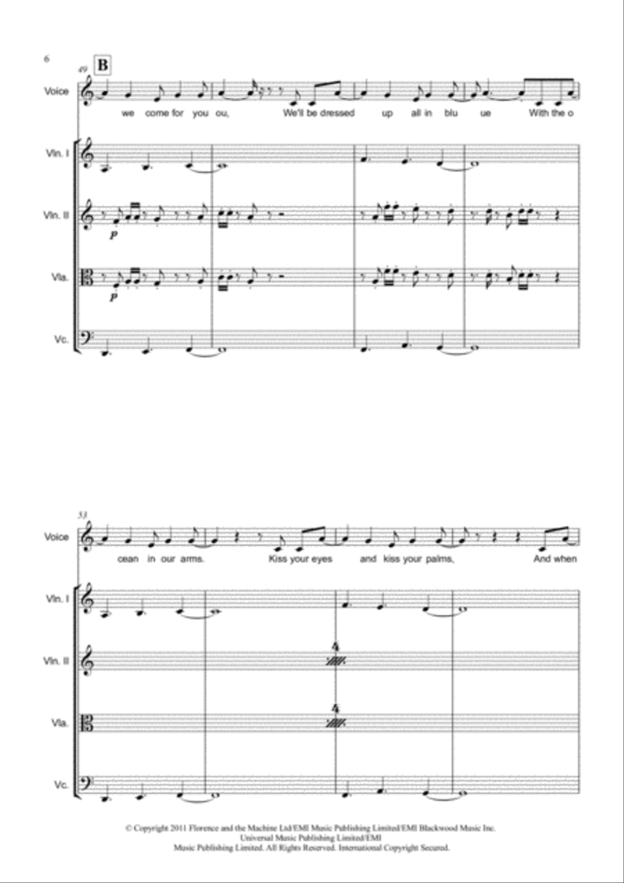 Spectrum String Quartet scores gallery preview page 6