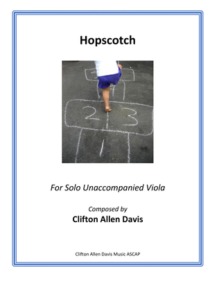 Hopscotch (for solo unaccompanied Viola)