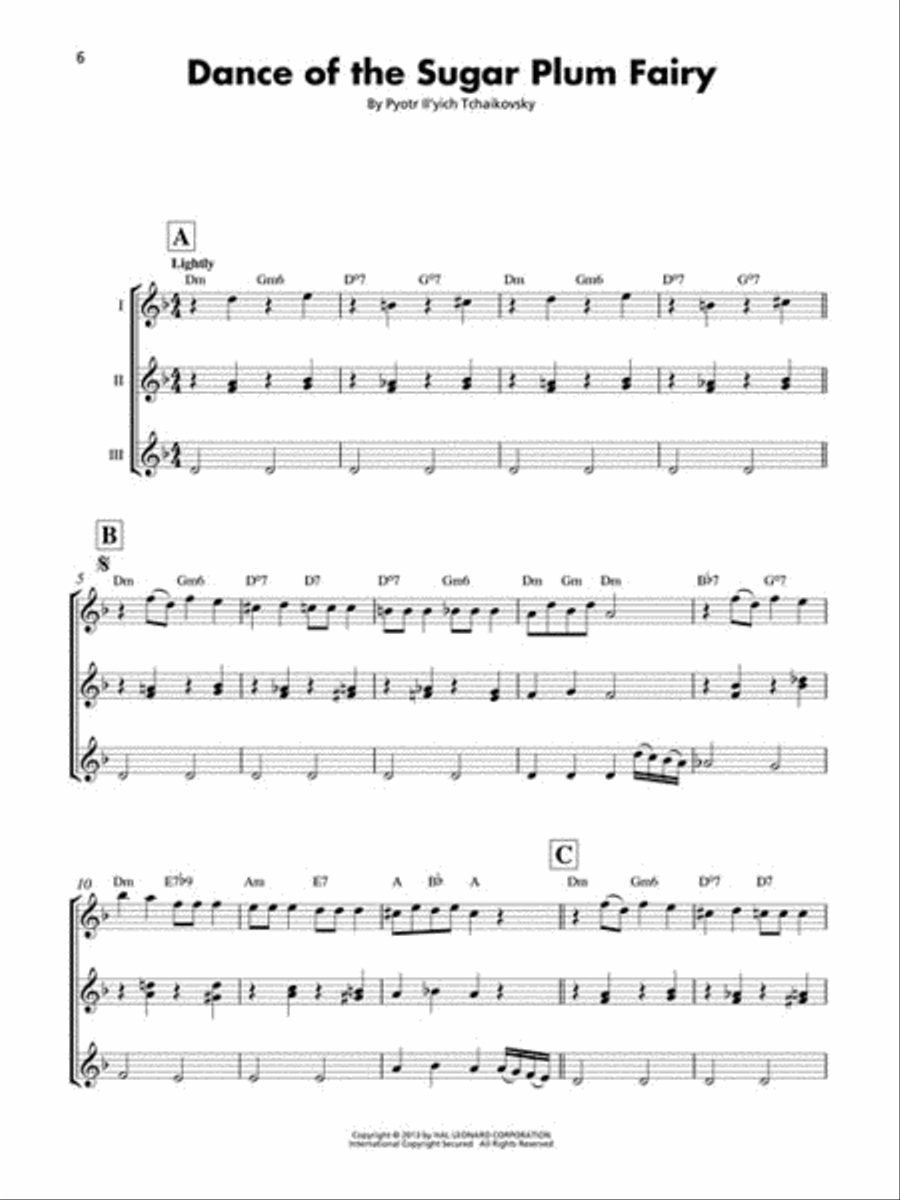 The Nutcracker Ukulele scores gallery preview page 3