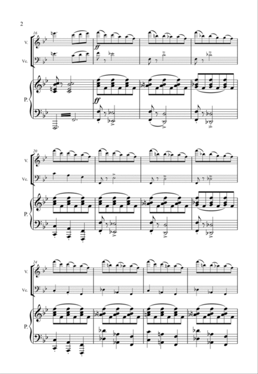 Sleeping Beauty - Piano Trio Sleeping Beauty - Piano Trio Piano Trio scores gallery preview page 3