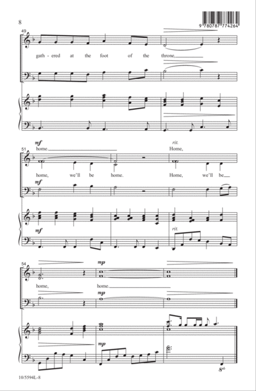 Home Home 3-Part scores gallery preview page 8
