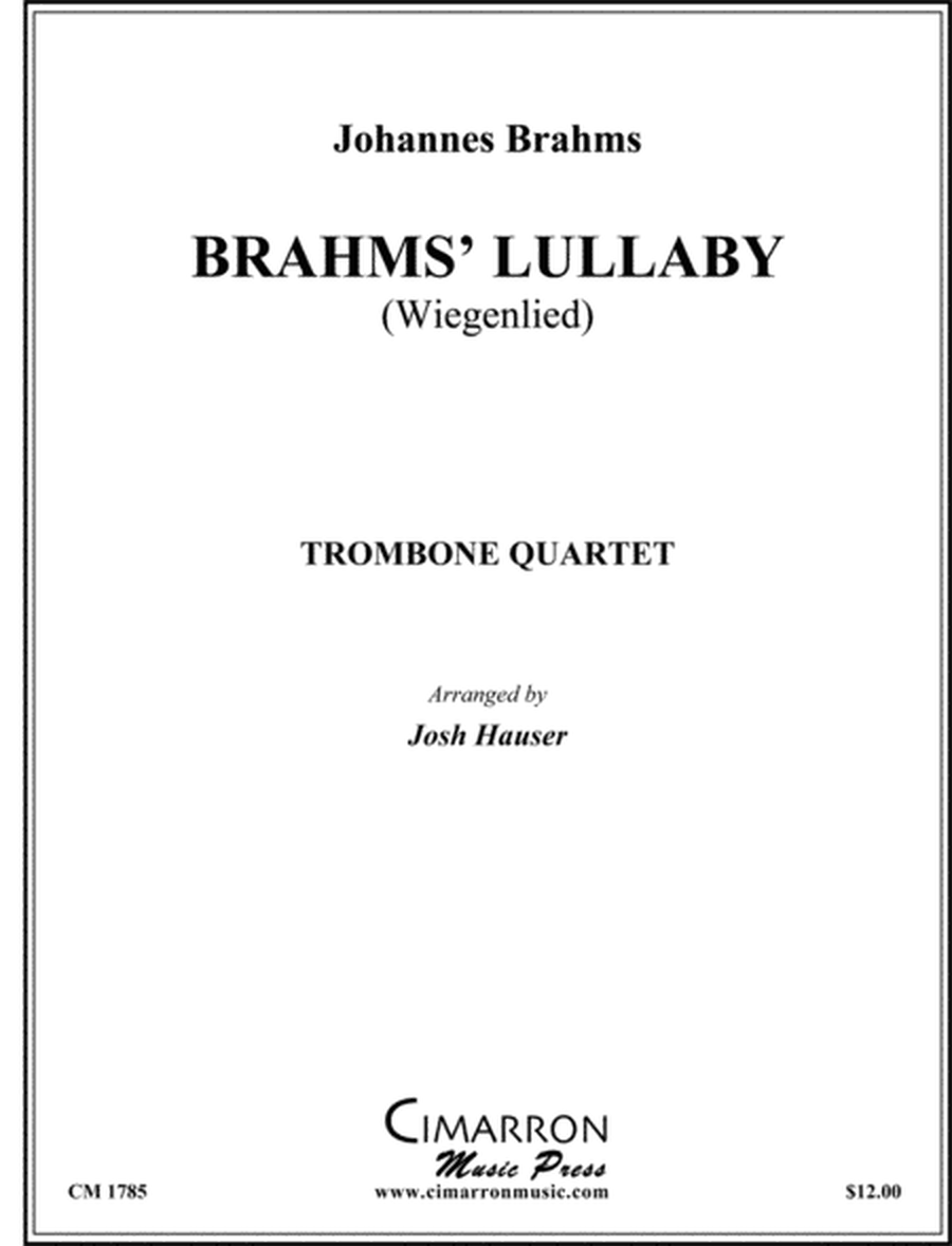Brahms' Lullaby (Wiegenlied)