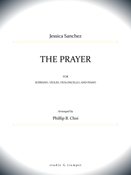 The Prayer for Soprano and Piano Trio (Jessica Sanchez) image number null