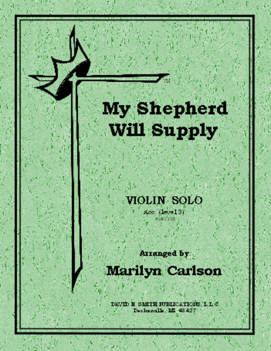 My Shepherd Will Supply