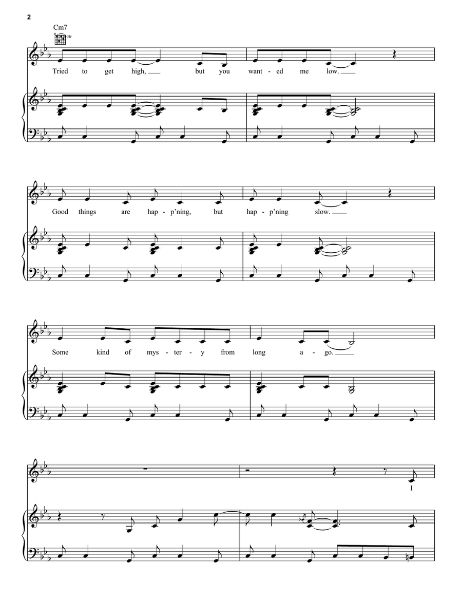 Flipside Piano, Vocal, Guitar scores gallery preview page 2