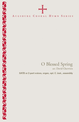 Book cover for O Blessed Spring