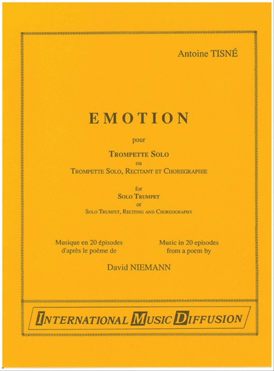 Emotion Trumpet Solo scores gallery preview page 1
