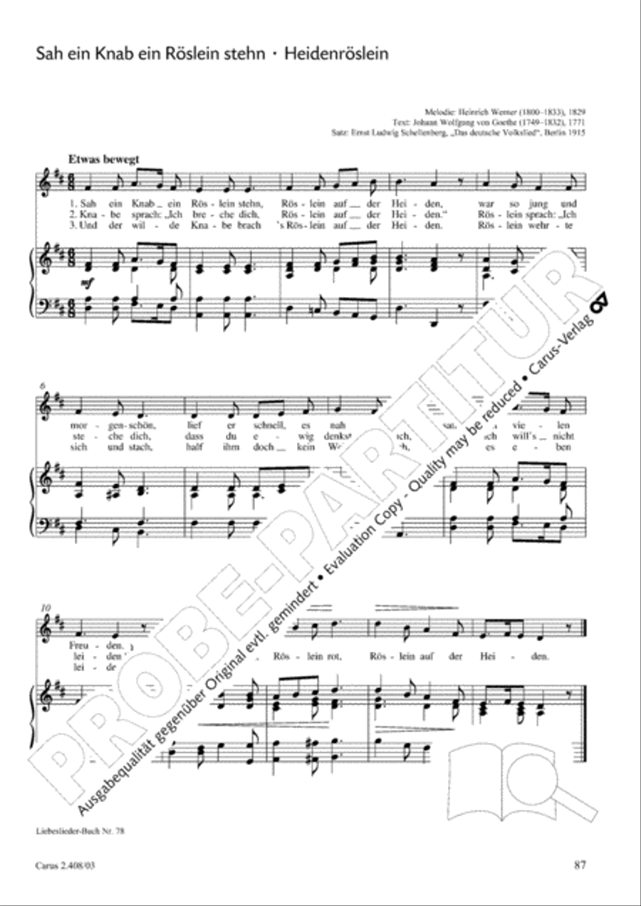 Love songs. Collection for voice & piano. 80 arrangements for weddings and celebrations Voice scores gallery preview page 64