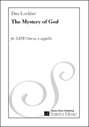 Book cover for The Mystery of God