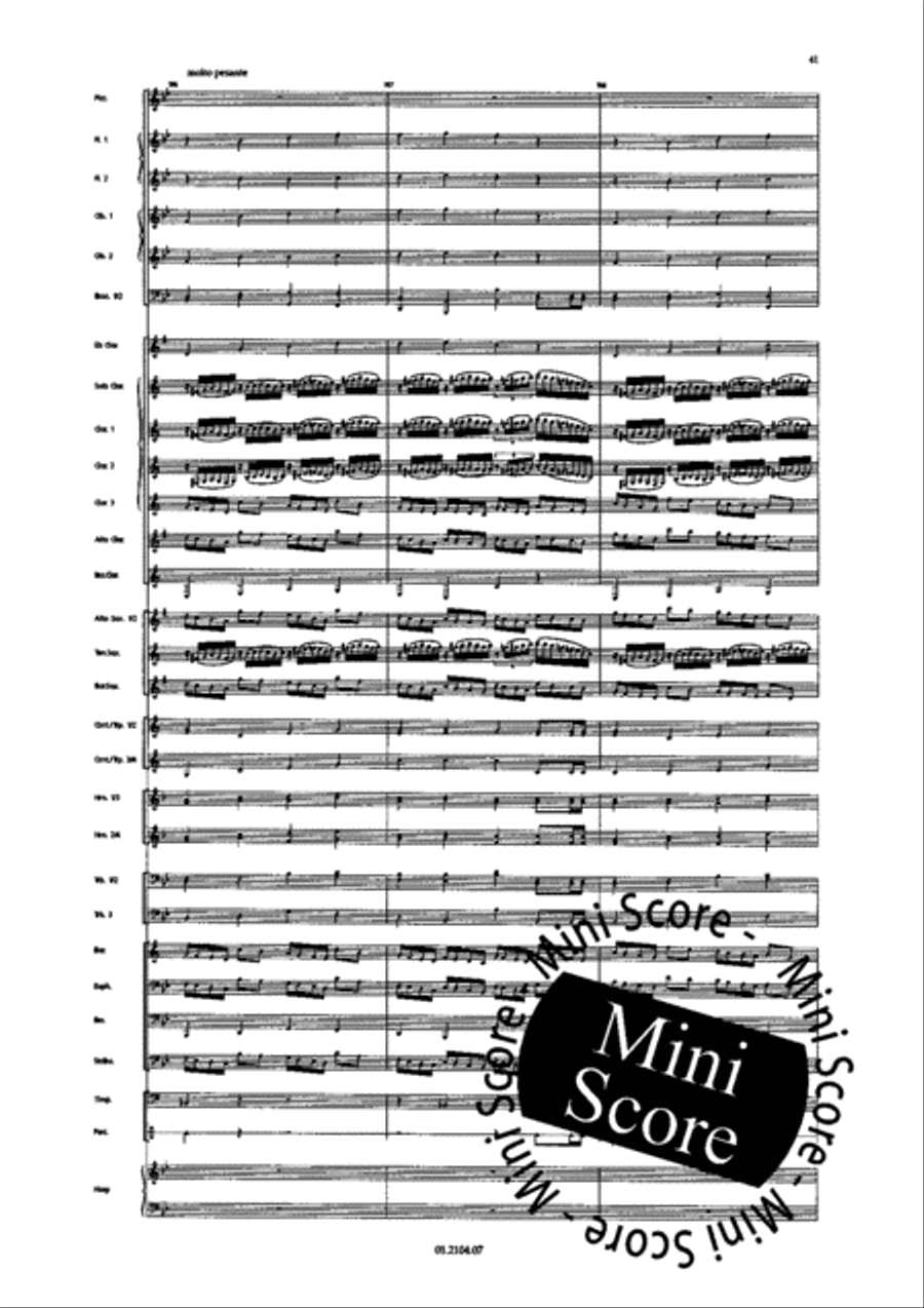 Die Meistersinger von Nurnberg Concert Band scores gallery preview page 45