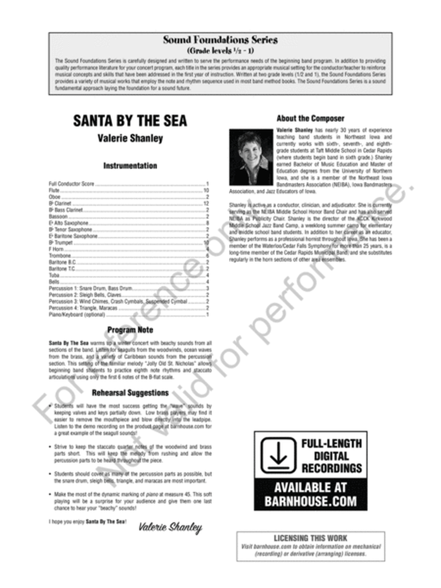 Santa By The Sea image number null