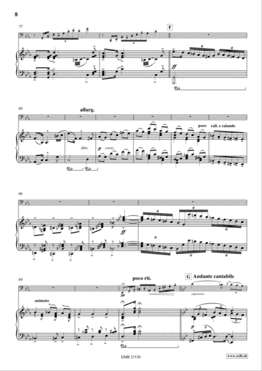 Concerto No. 10 Concerto No. 10 Bass Trombone scores gallery preview page 8