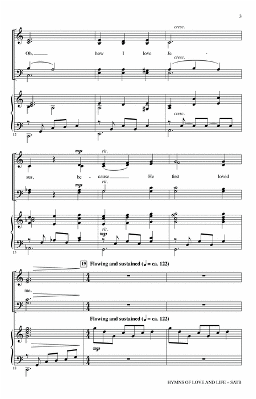 Hymns Of Love And Life Hymns Of Love And Life 4-Part scores gallery preview page 2