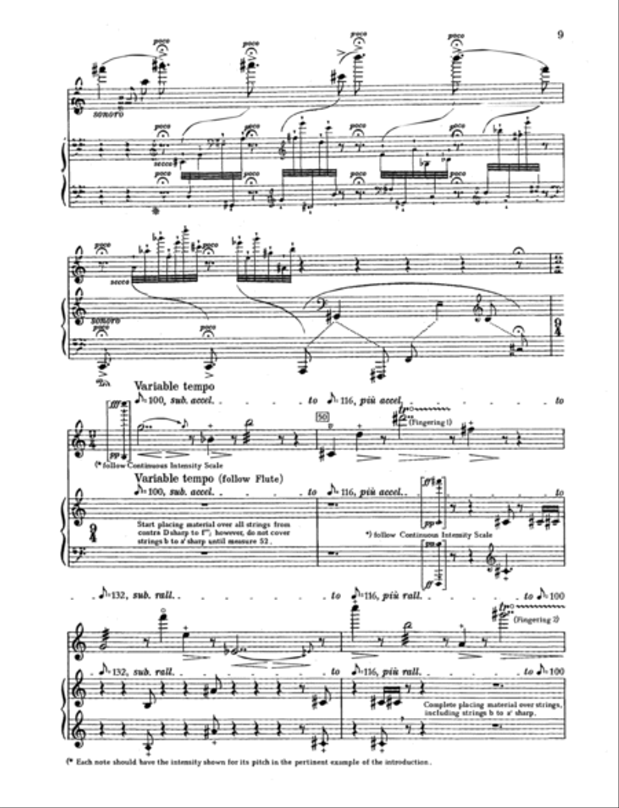 Cursive Cursive Flute Solo scores gallery preview page 10